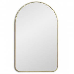 Зеркало арочной формы в золотой раме Arch M Gold (Арч) Smal 60*97 см