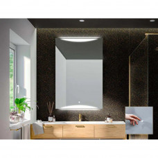 Зеркало с LED подсветкой 40 см по верхней и нижней стороне AF019 
